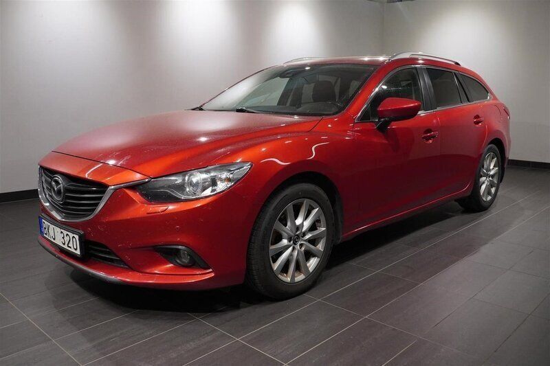 Röd Begagnad 2012 Mazda 6 Kombi | 89 700 kr (Marknadspris) - Bild 1/2