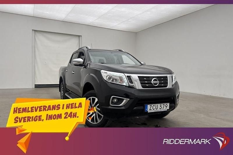 Svart Begagnad 2018 Nissan Navara 360º Pickup | 229 800 kr (Superpris) - Bild 1/3