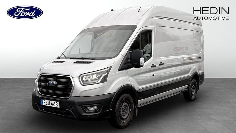 Grå (grey) Begagnad 2020 Ford Transit Van | 280 000 kr (Superpris) - Bild 1/4