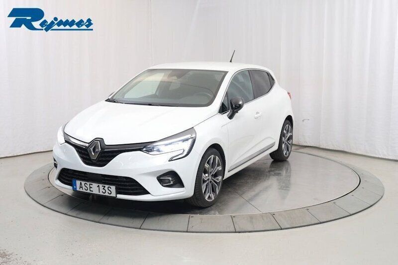 Vit Begagnad 2019 Renault Clio V Intens Halvkombi | 154 800 kr - Bild 1/4