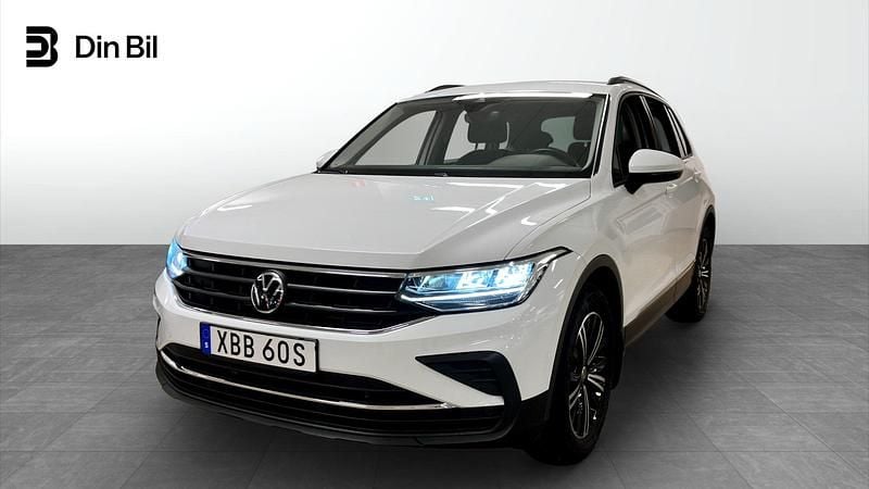 Begagnad VW Tiguan 150 HK (110 kW) 2022 Pure white SUV