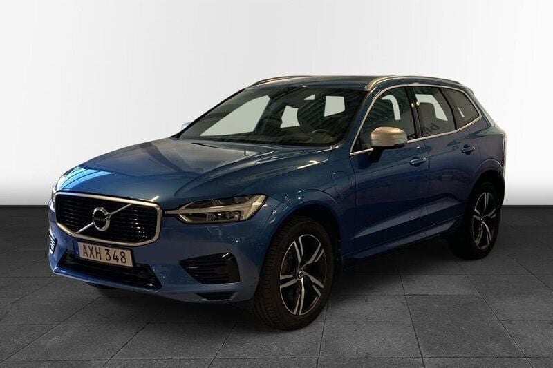 Blå Begagnad 2018 Volvo XC60 R-Design SUV | 345 000 kr (Superpris) - Bild 1/4
