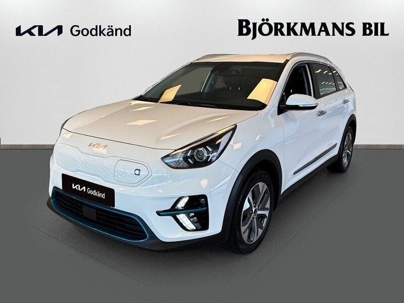 Vit Begagnad 2021 Kia e-Niro Advance SUV | 279 000 kr (Marknadspris) - Bild 1/4