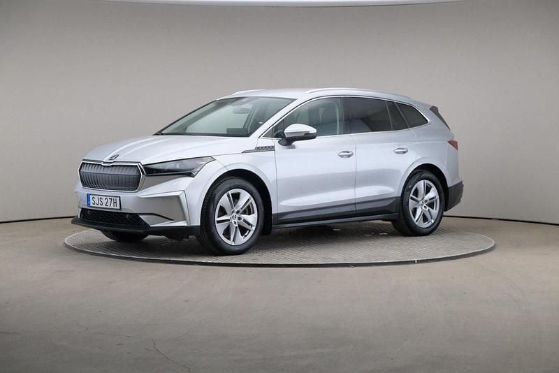 Silver Begagnad 2022 Skoda Enyaq iV SUV | 345 000 kr (Marknadspris) - Bild 1/4