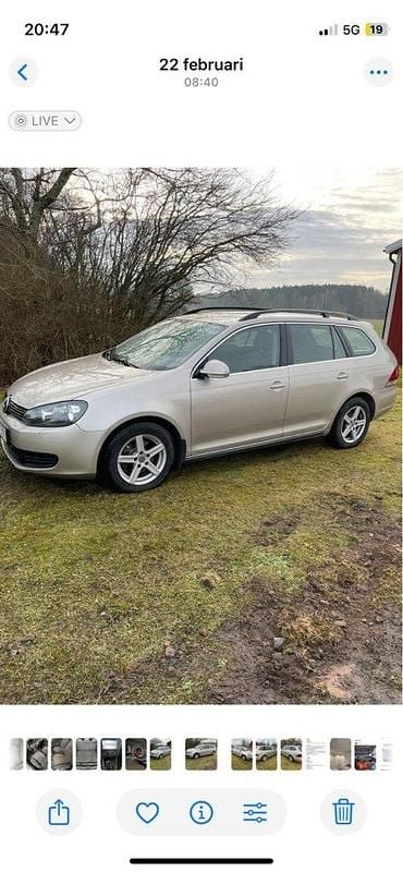 Silver Begagnad 2012 VW Golf VII Kombi | 59 000 kr (Bra pris) - Bild 1/4