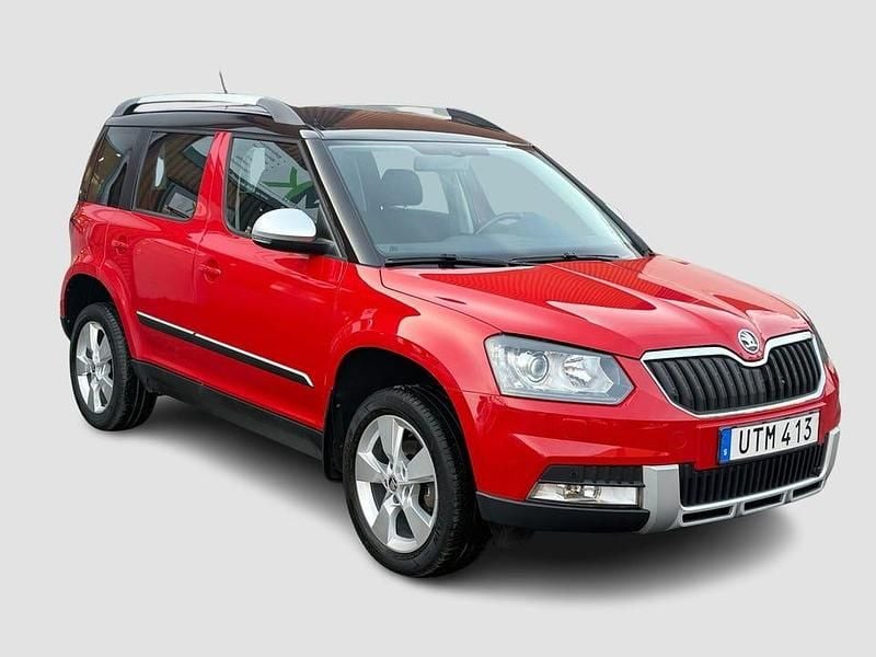 Begagnad Skoda Yeti Outdoor 125 HK (91 kW) 2016 Röd SUV