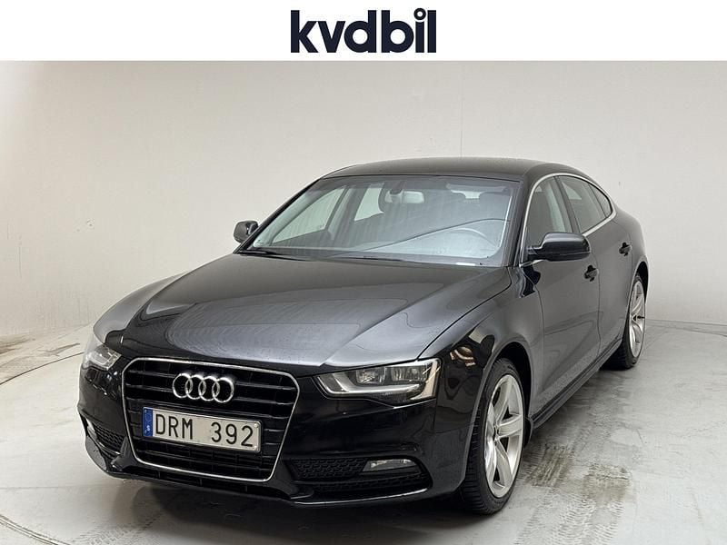 Svart Begagnad 2013 Audi A5 Sportback Halvkombi | 105 500 kr (Superpris) - Bild 1/3