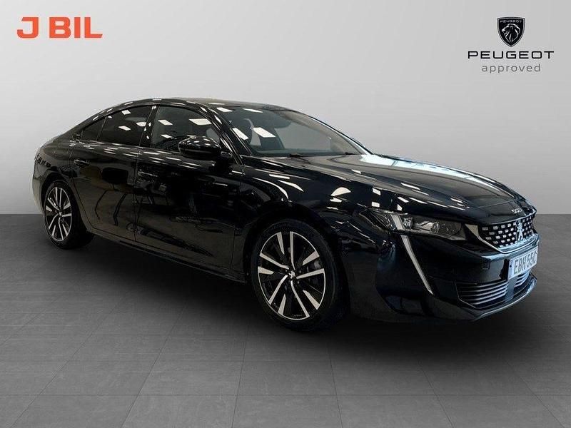 Svart Begagnad 2021 Peugeot 508 GT Sedan | 269 900 kr (Marknadspris) - Bild 1/4