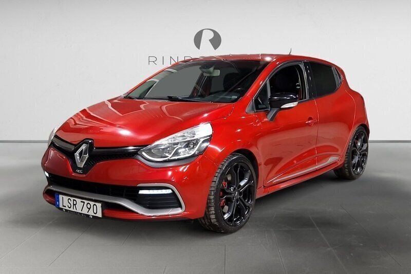 Röd Begagnad 2015 Renault Clio IV R.S. Halvkombi | 99 900 kr (Marknadspris) - Bild 1/3