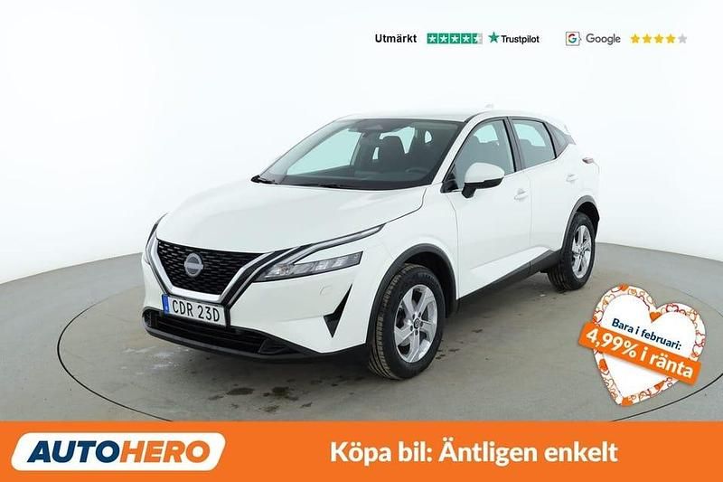 Begagnad Nissan Qashqai Acenta 141 HK (103 kW) 2022 Vit SUV