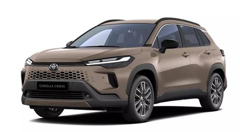 Brun Begagnad 2025 Toyota Corolla Cross Style SUV | 449 900 kr (Dyr) - Bild 1/4