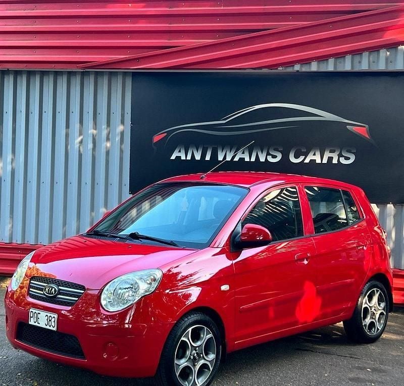 Röd Begagnad 2009 Kia Picanto 4 Halvkombi | 29 900 kr (Marknadspris) - Bild 1/4