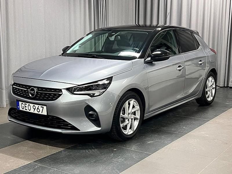 Grå Begagnad 2019 Opel Corsa Elegance Halvkombi | 189 900 kr (Marknadspris) - Bild 1/4