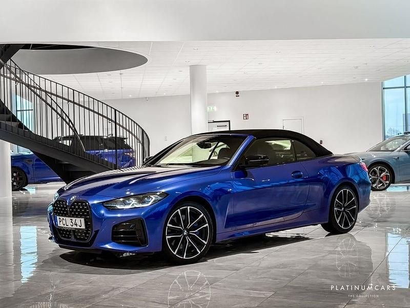 Begagnad BMW M440 M Sport 374 HK (275 kW) 2021 Blå Sedan