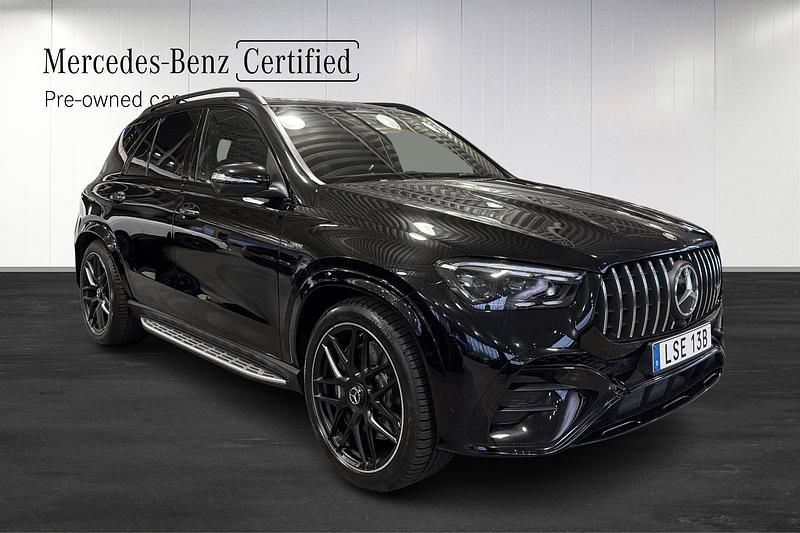 Ny Mercedes GLE53 AMG AMG 544 HK (400 kW) 2025 Svart Kombi
