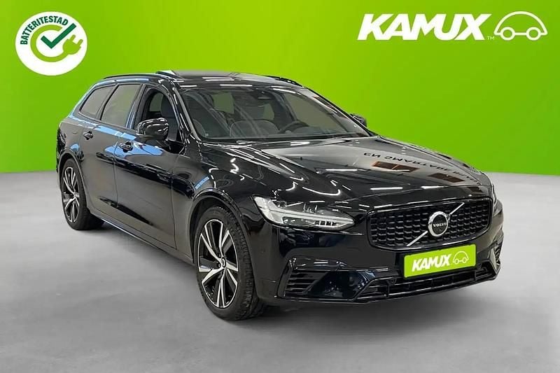 Svart Begagnad 2023 Volvo V90 Ultimate Kombi | 428 700 kr (Superpris) - Bild 1/4