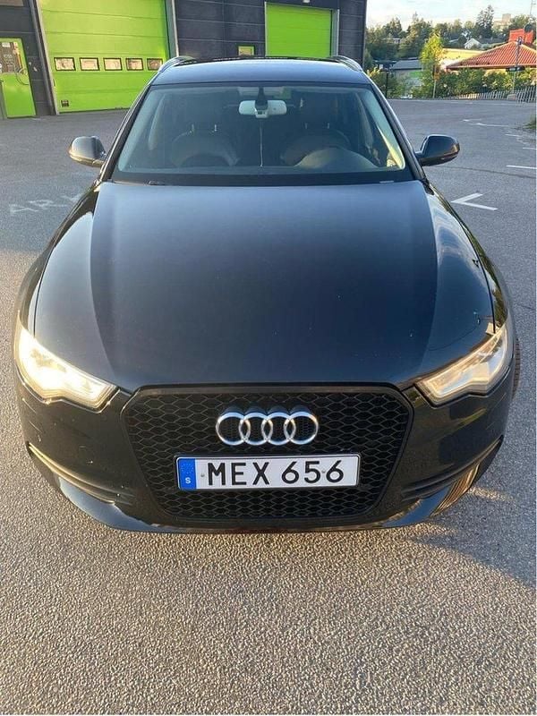 Svart Begagnad 2012 Audi A6 Comfort Kombi | 109 900 kr (Bra pris) - Bild 1/4