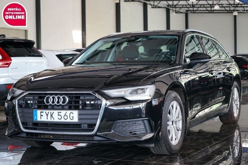Svart Begagnad 2022 Audi A6 Proline Kombi | 274 500 kr (Superpris) - Bild 1/4