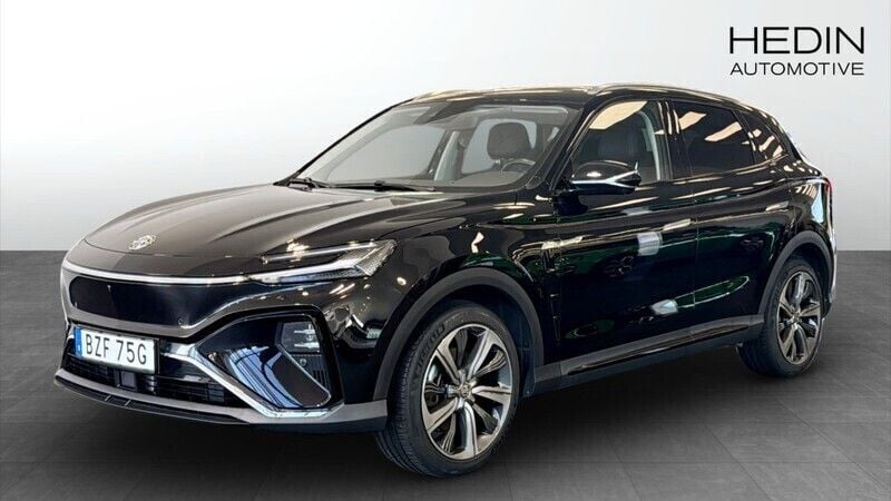 Svart (black) Begagnad 2022 MG Marvel R Luxury SUV | 269 900 kr (Bra pris) - Bild 1/4