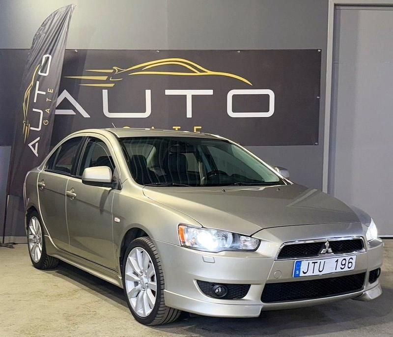 Ljusbrun (brun) Begagnad 2008 Mitsubishi Lancer Sedan | 44 900 kr - Bild 1/4