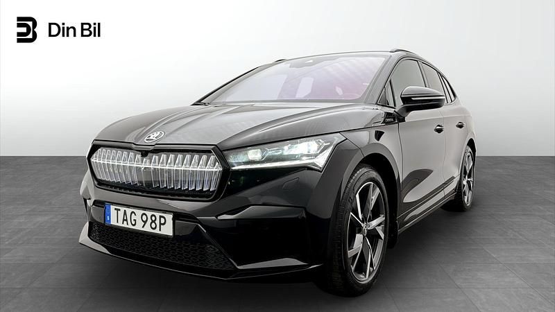 Begagnad Skoda Enyaq iV 194 kW (265 HK) 2023 Svart SUV