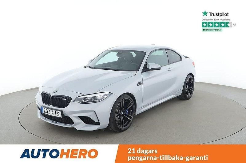 Silver Begagnad 2018 BMW M2 Competition Edition Sportkupé | 534 000 kr (Bra pris) - Bild 1/4