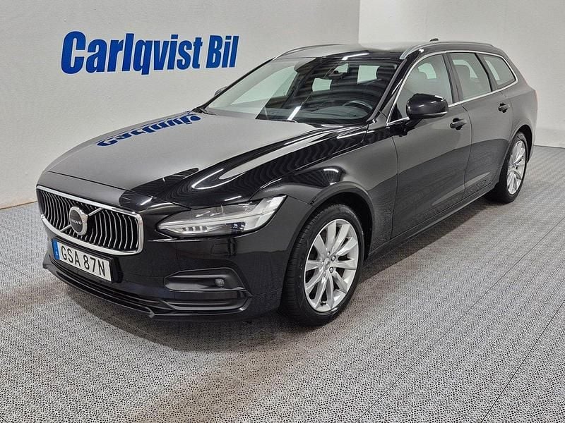 Svart Begagnad 2021 Volvo V90 Kombi | 309 000 kr (Marknadspris) - Bild 1/4