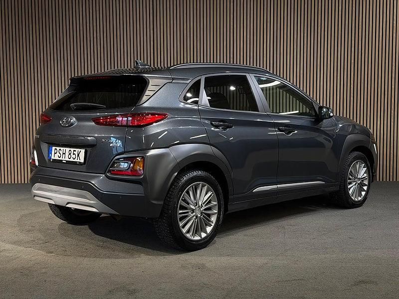 Begagnad Hyundai Kona Premium 177 HK (130 kW) 2020 Grå SUV