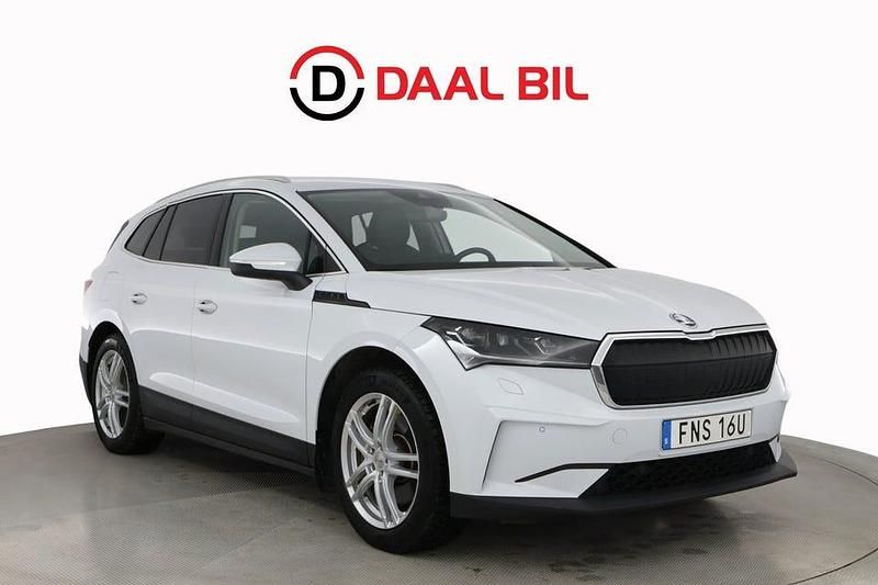 Begagnad Skoda Enyaq iV Comfort 150 kW (204 HK) 2021 Vit SUV