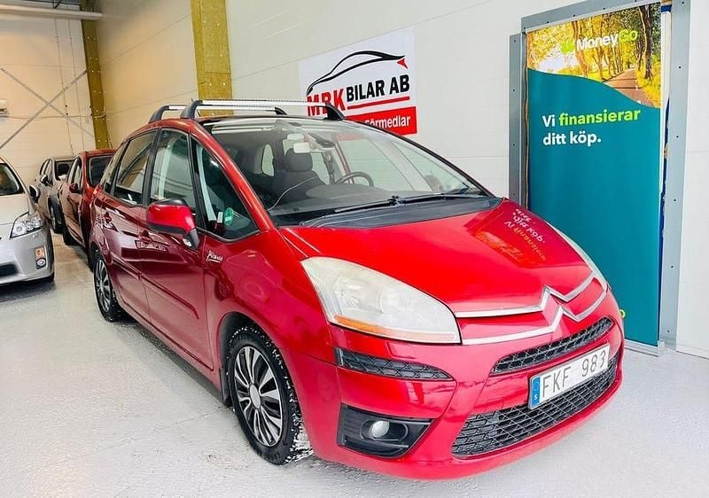 Röd Begagnad 2007 Citroën C4 Picasso Minibuss | 24 900 kr (Superpris) - Bild 1/4