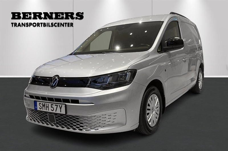 Silver Begagnad 2023 VW Caddy Minibuss | 249 000 kr (Marknadspris) - Bild 1/4