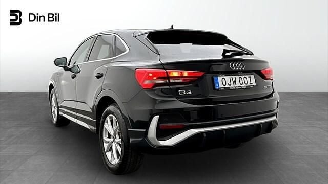 Begagnad Audi Q3 Sportback S-Line 245 HK (180 kW) 2023 Mytsvart metallic SUV