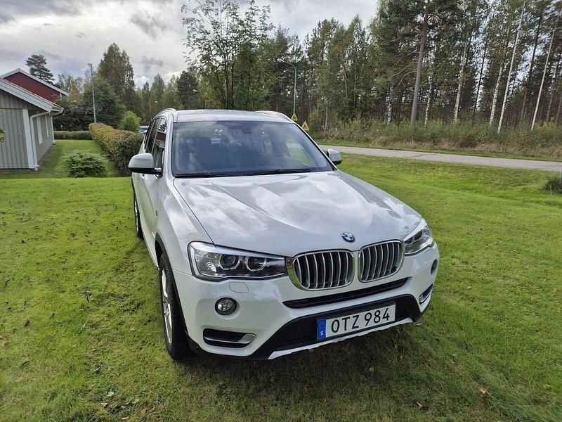 Vit Begagnad 2015 BMW X3 xLine SUV | 173 000 kr (Bra pris) - Bild 1/4