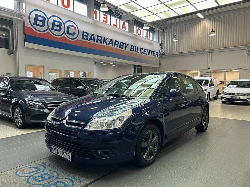 Blå Begagnad 2007 Citroën C4 Halvkombi | 34 900 kr (Marknadspris) - Bild 1/4
