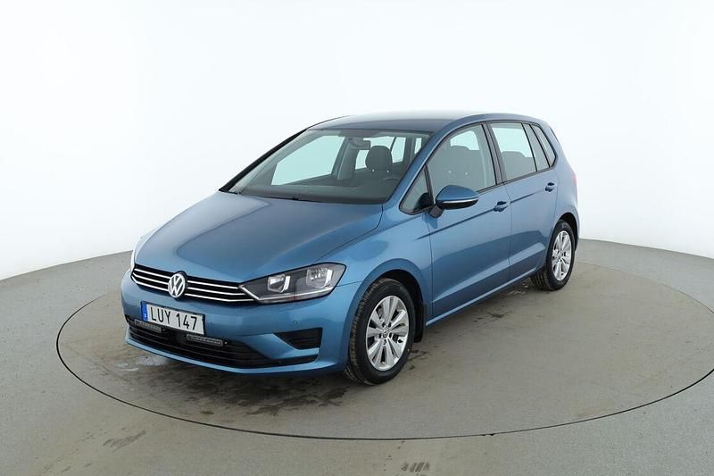 Begagnad VW Golf Sportsvan 110 HK (80 kW) 2015 Blå Minibuss