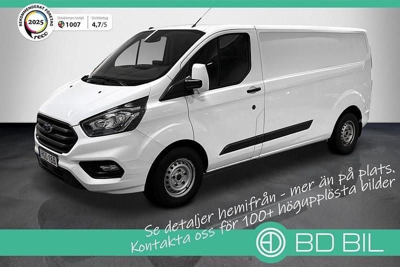 Begagnad Ford Transit Custom 131 HK (96 kW) 2019 Vit