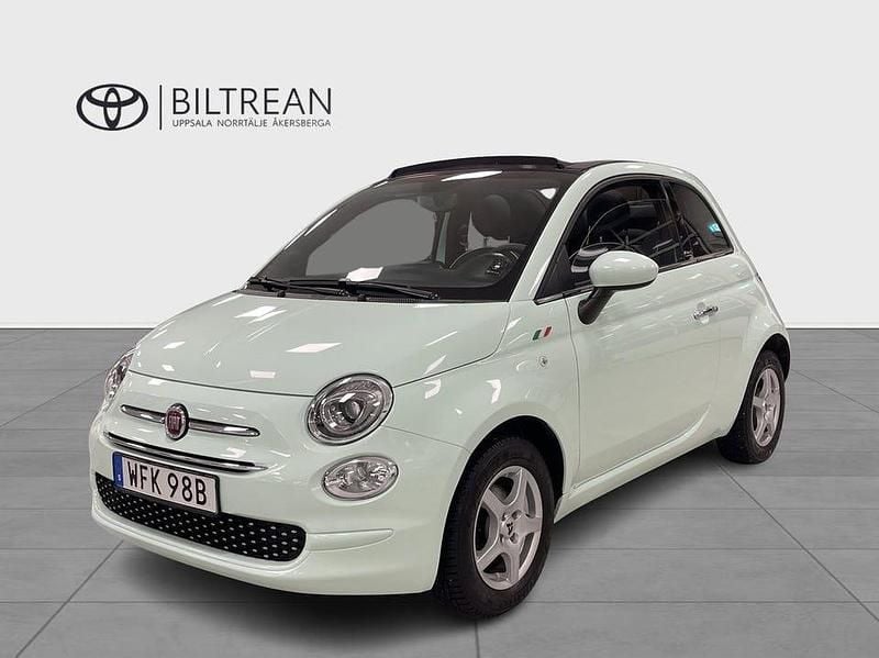 Grön Begagnad 2019 Fiat 500C Lounge Cab | 149 900 kr (Marknadspris) - Bild 1/4