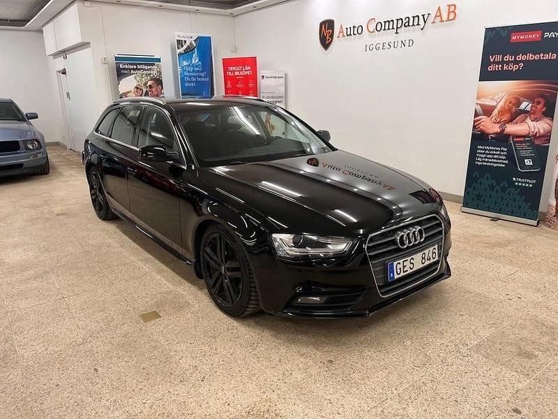Svart Begagnad 2014 Audi A4 Kombi | 89 900 kr (Marknadspris) - Bild 1/4