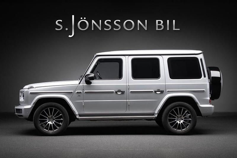 Begagnad Mercedes G500 AMG 422 HK (310 kW) 2019 Iridiumsilver metallic SUV