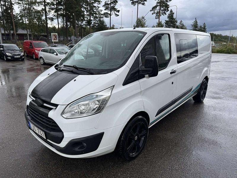Vit Begagnad 2014 Ford Transit Custom Van | 109 900 kr - Bild 1/4