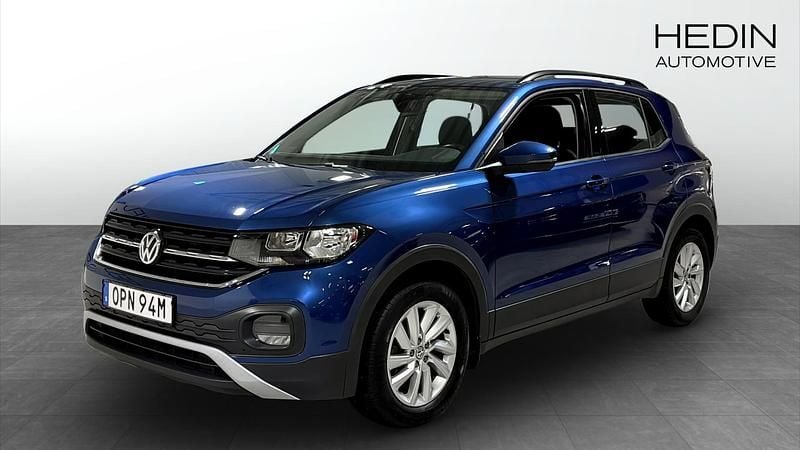 Blå (blue) Begagnad 2020 VW T-Cross SUV | 159 900 kr (Marknadspris) - Bild 1/4