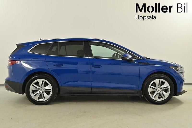 Begagnad Skoda Enyaq iV 194 kW (265 HK) 2023 Blå SUV
