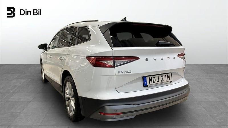 Begagnad Skoda Enyaq iV 150 kW (204 HK) 2022 Moon white metallic SUV