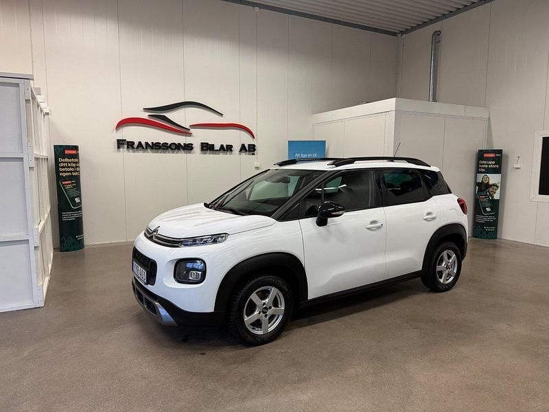 Vit Begagnad 2018 Citroën C3 Aircross PureTech SUV | 124 900 kr (Marknadspris) - Bild 1/4