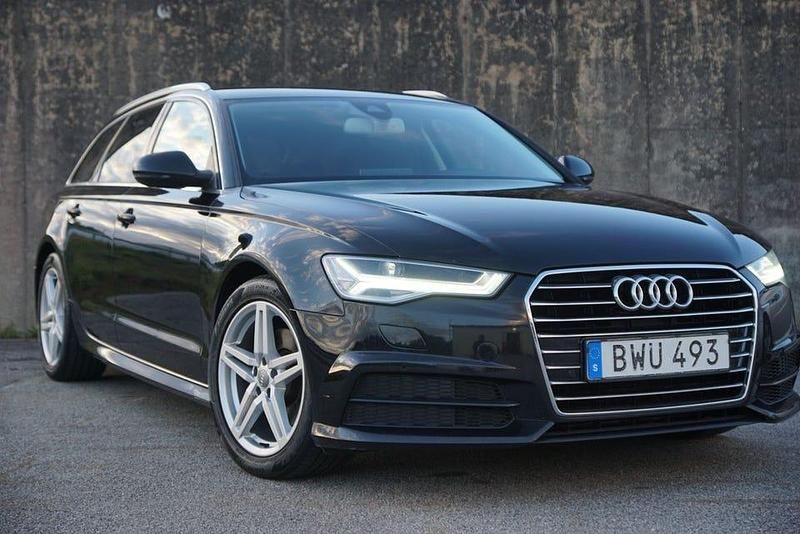 Begagnad Audi A6 191 HK (140 kW) 2018 Svart Kombi