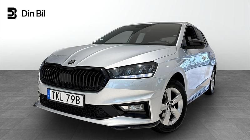 Begagnad Skoda Fabia Monte Carlo 150 HK (110 kW) 2025 Brilliant silver metallic Halvkombi