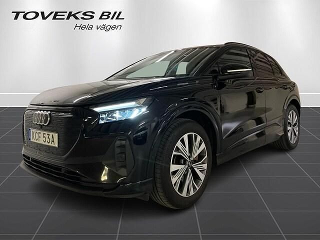 Mytsvart metallic Begagnad 2022 Audi Q4 e-tron Advanced SUV | 319 000 kr (Marknadspris) - Bild 1/4
