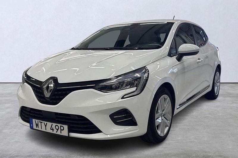 Vit Begagnad 2019 Renault Clio V Zen Halvkombi | 129 900 kr (Marknadspris) - Bild 1/4