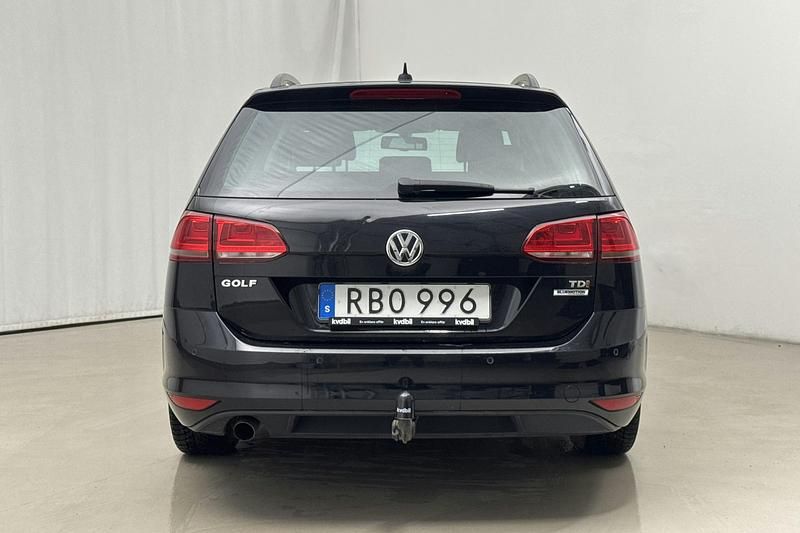 Begagnad VW Golf VII 110 HK (80 kW) 2016 Svart