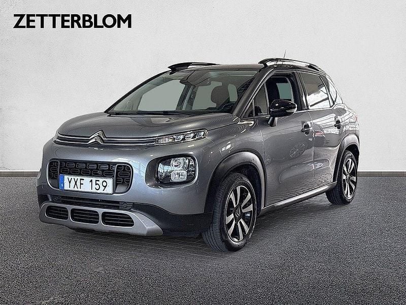 Gråmetallic Begagnad 2017 Citroën C3 Aircross Shine SUV | 124 900 kr (Marknadspris) - Bild 1/4